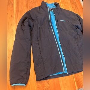 Patagonia Nano-Air Jacket - Navy Blue W / Underwater Blue - Size Large
